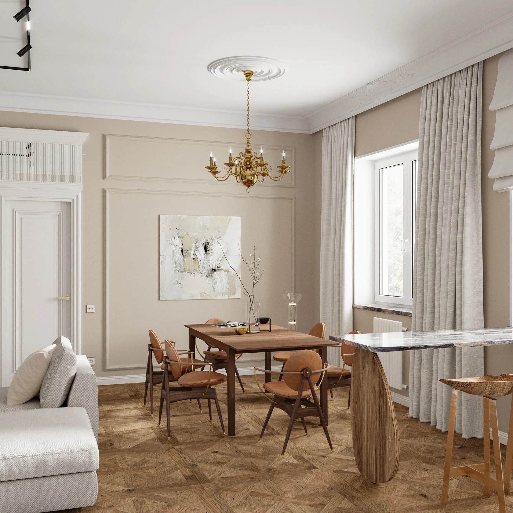 НЕОКЛАССИКА ВОЗЛЕ СТЕН НОВОДЕВИЧЬЕГО МОНАСТЫРЯ