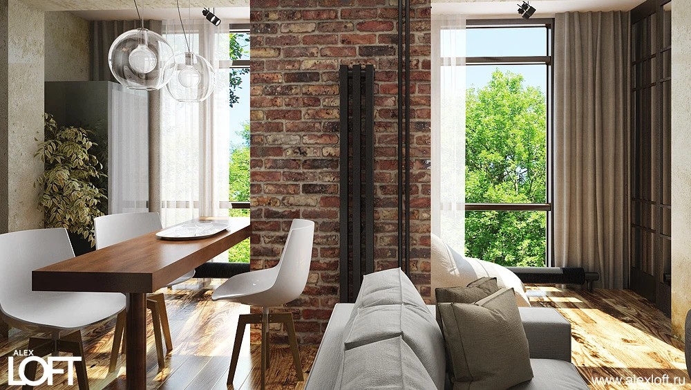 Лофт в ЖК «Золотые купола»