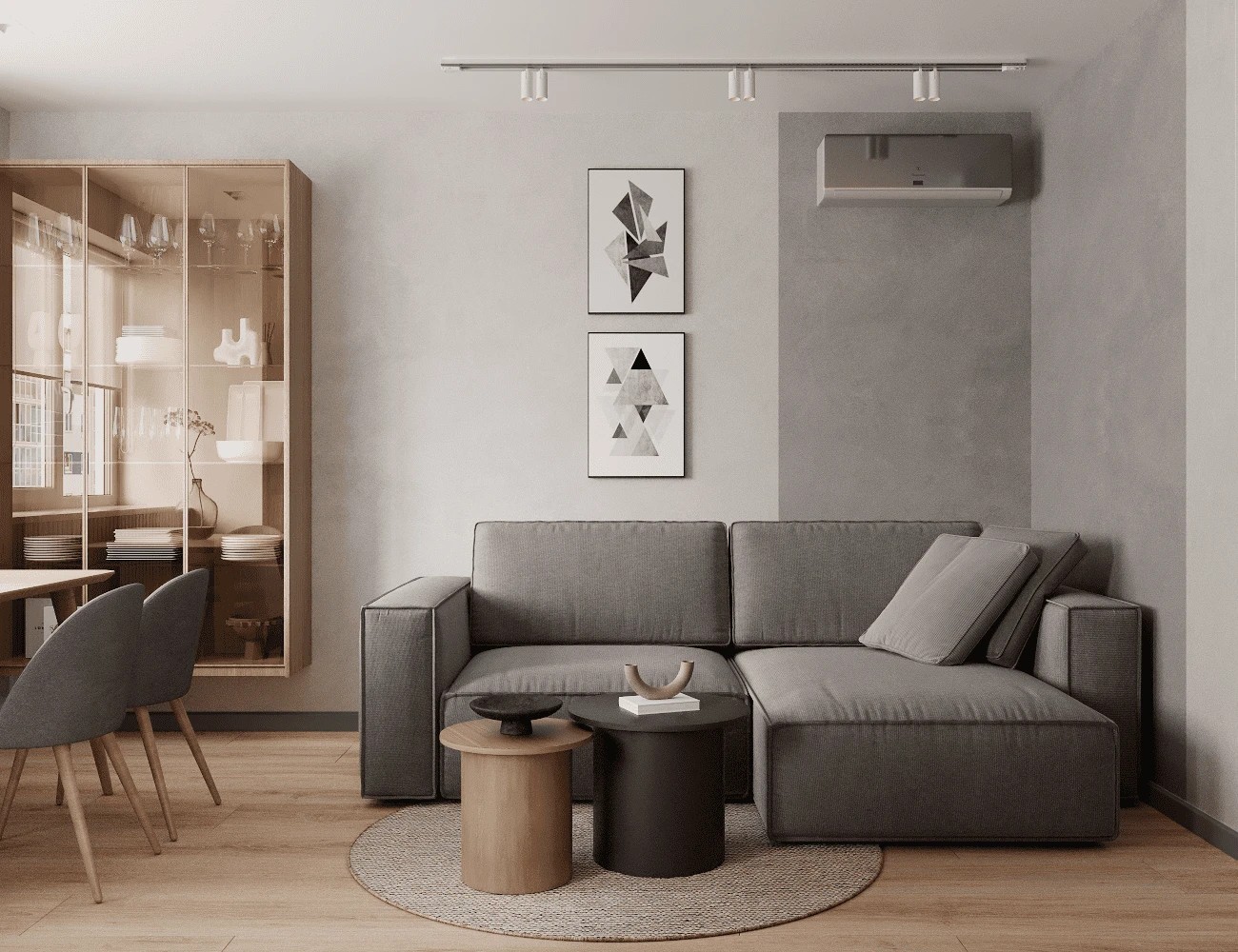 Квартира в светлом минималистичном Эко дизайне