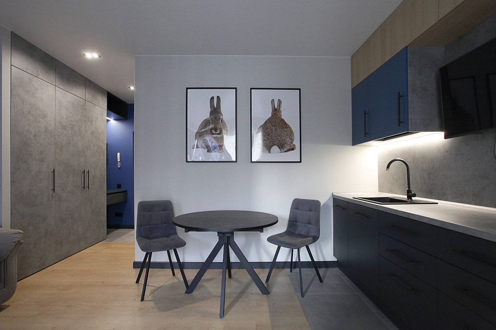 Квартира-студия на Среднерогатской ул.