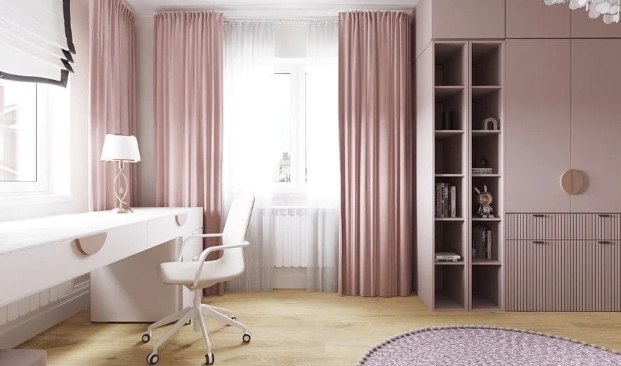 Визуализация комнаты для девочки