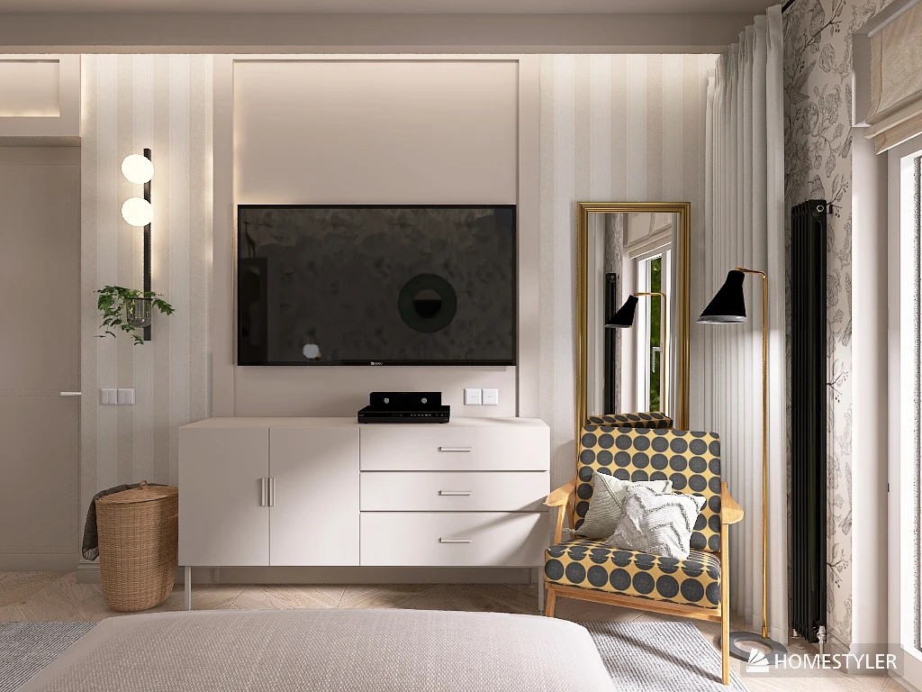 Редизайн спальни дачного дома