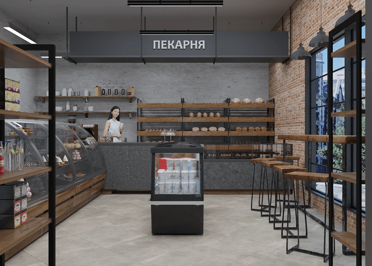 ВИЗУАЛИЗАЦИЯ ПРЕДПРИЯТИЯ ПЕКАРНИ