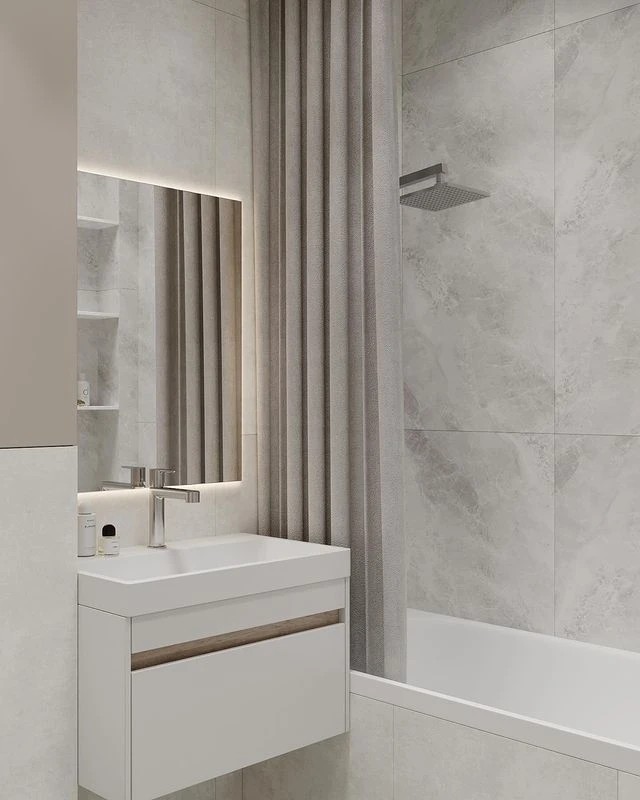 Ванная комната 4,47 кв.м.