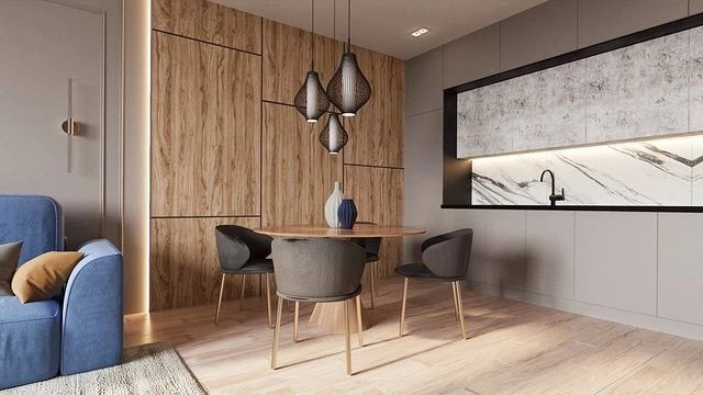 Проект кухни-гостиной