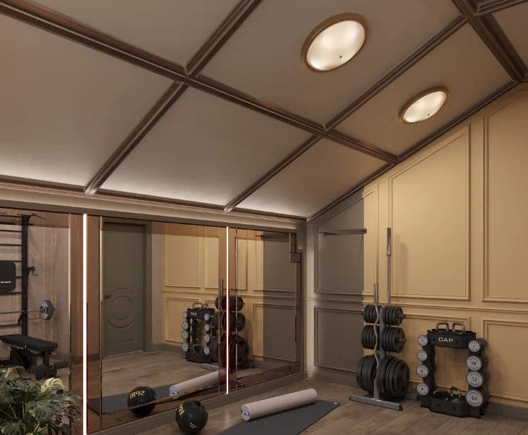 СПОРТЗАЛ В ДОМЕ