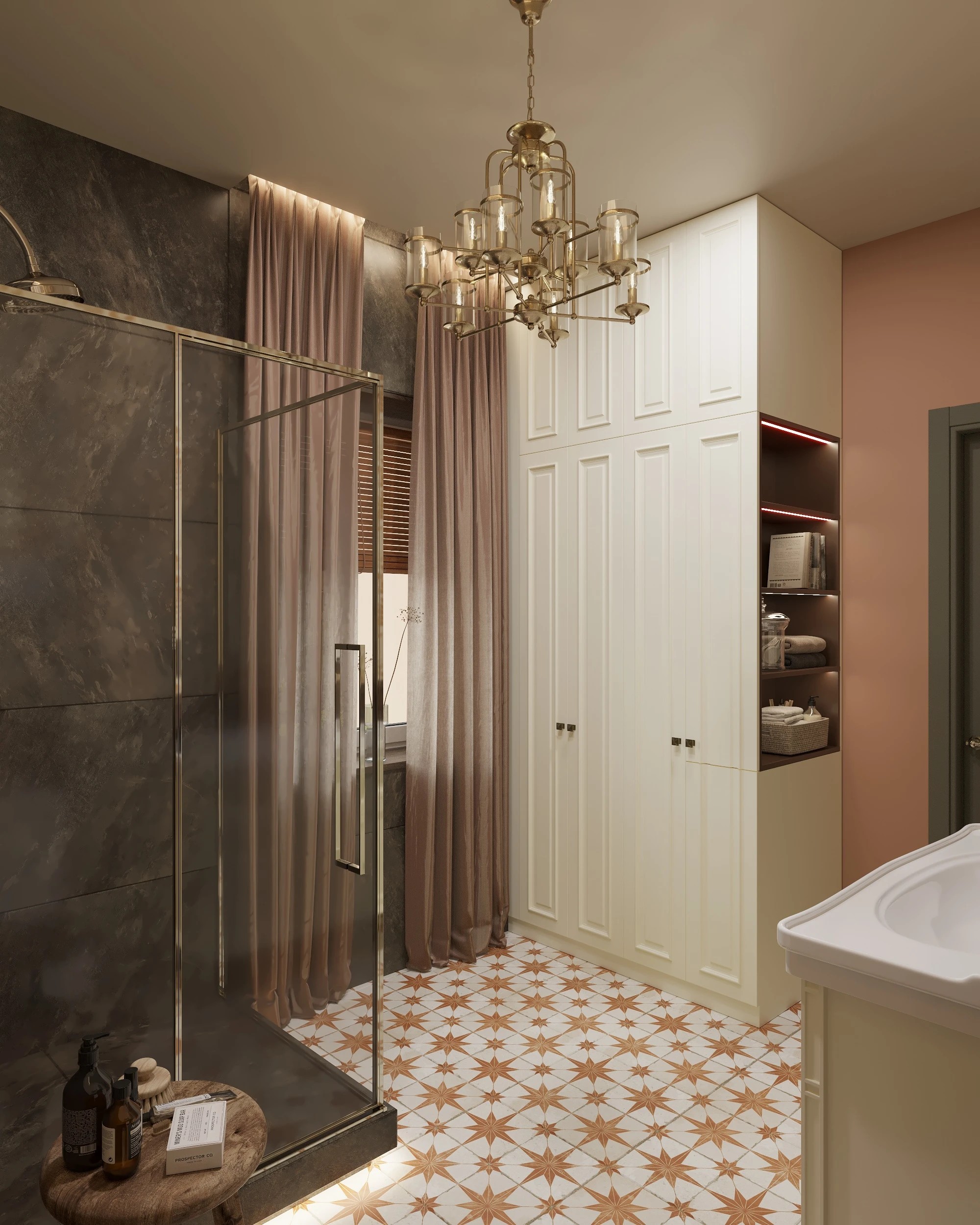 ВАННАЯ КОМНАТА И ПОСТИРОЧНАЯ