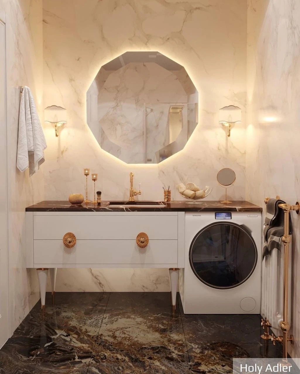 Квартира в стиле Ар-Деко