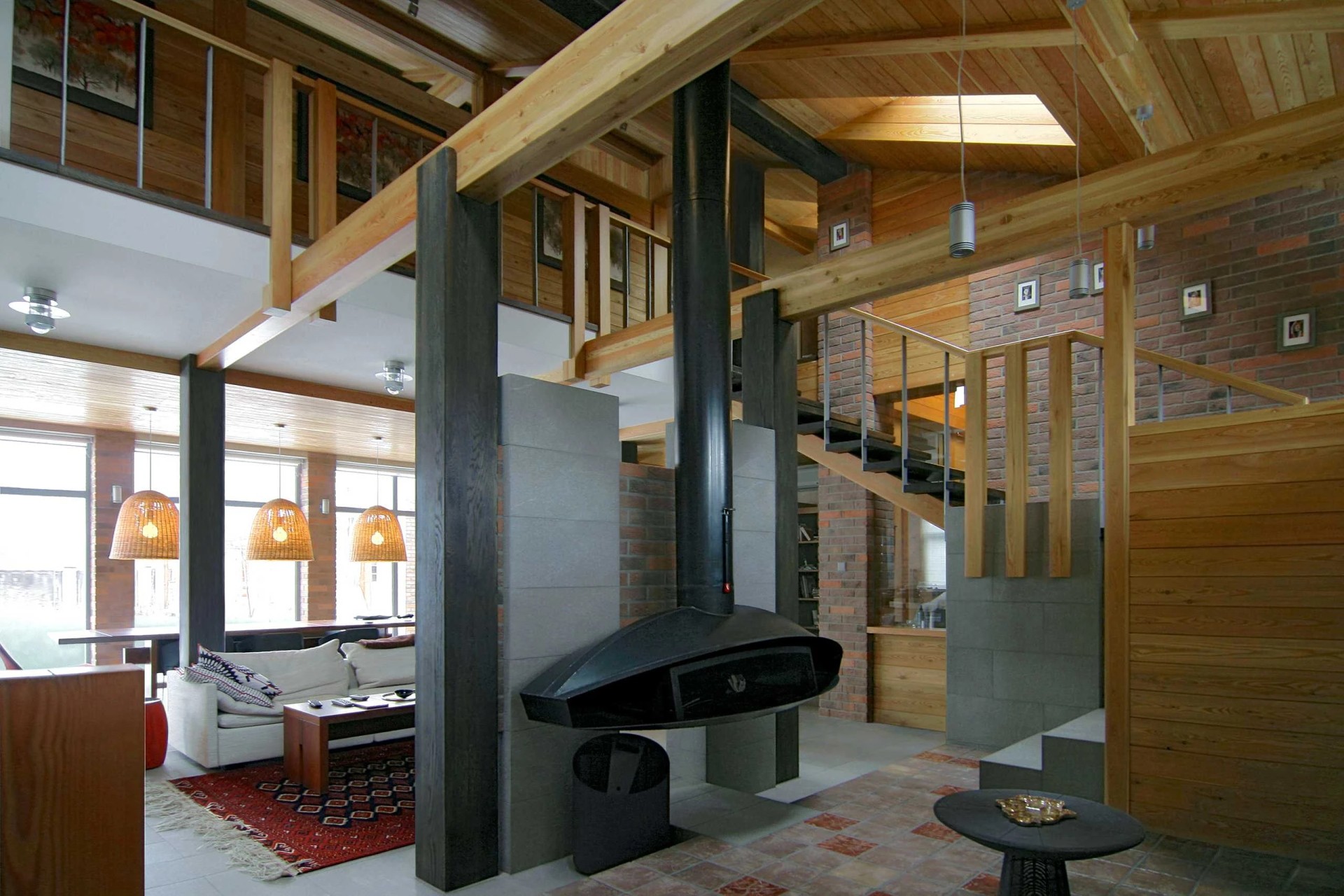 Дом в стиле лофт 270 м2