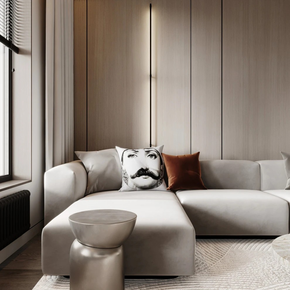 Дизайн кухни-гостиной