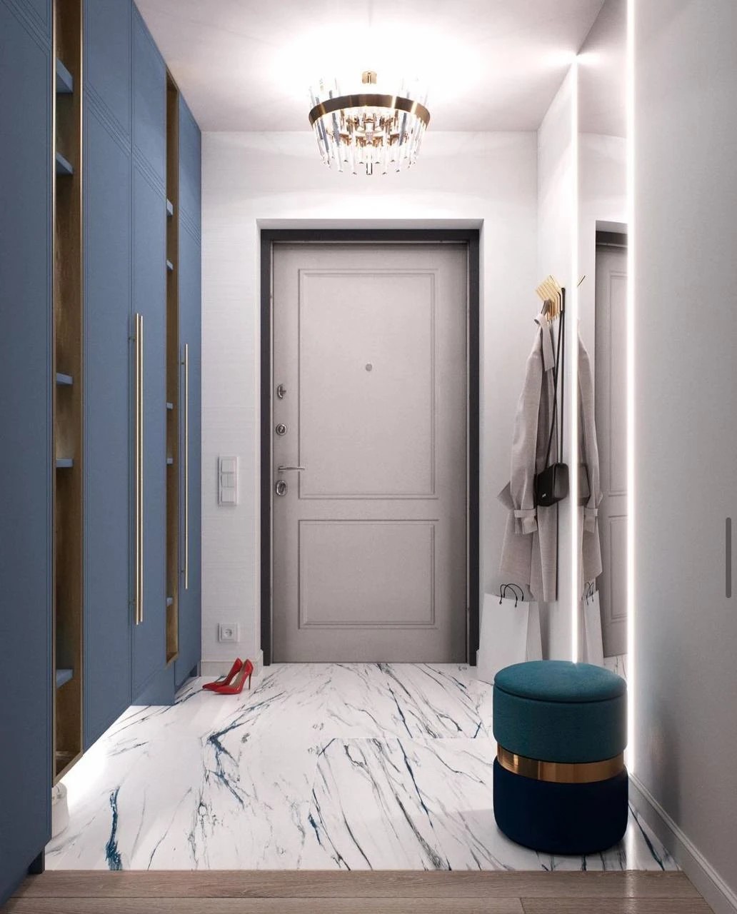 Кухня-гостиная/прихожая