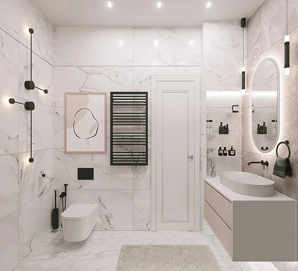 MASTER BATHROOM+LAUNDRY ROOM