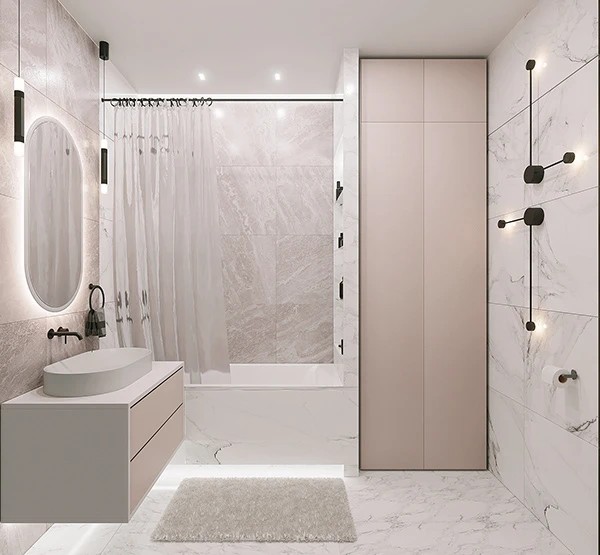 MASTER BATHROOM+LAUNDRY ROOM