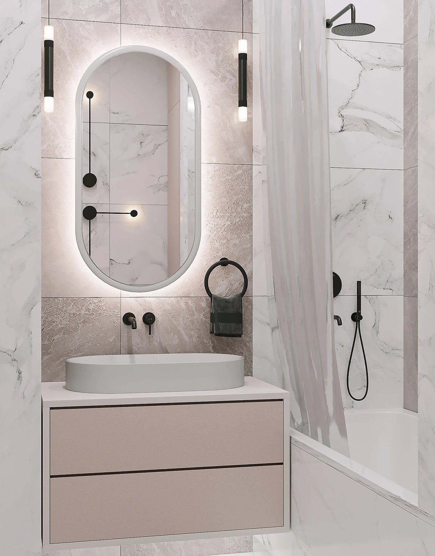 MASTER BATHROOM+LAUNDRY ROOM