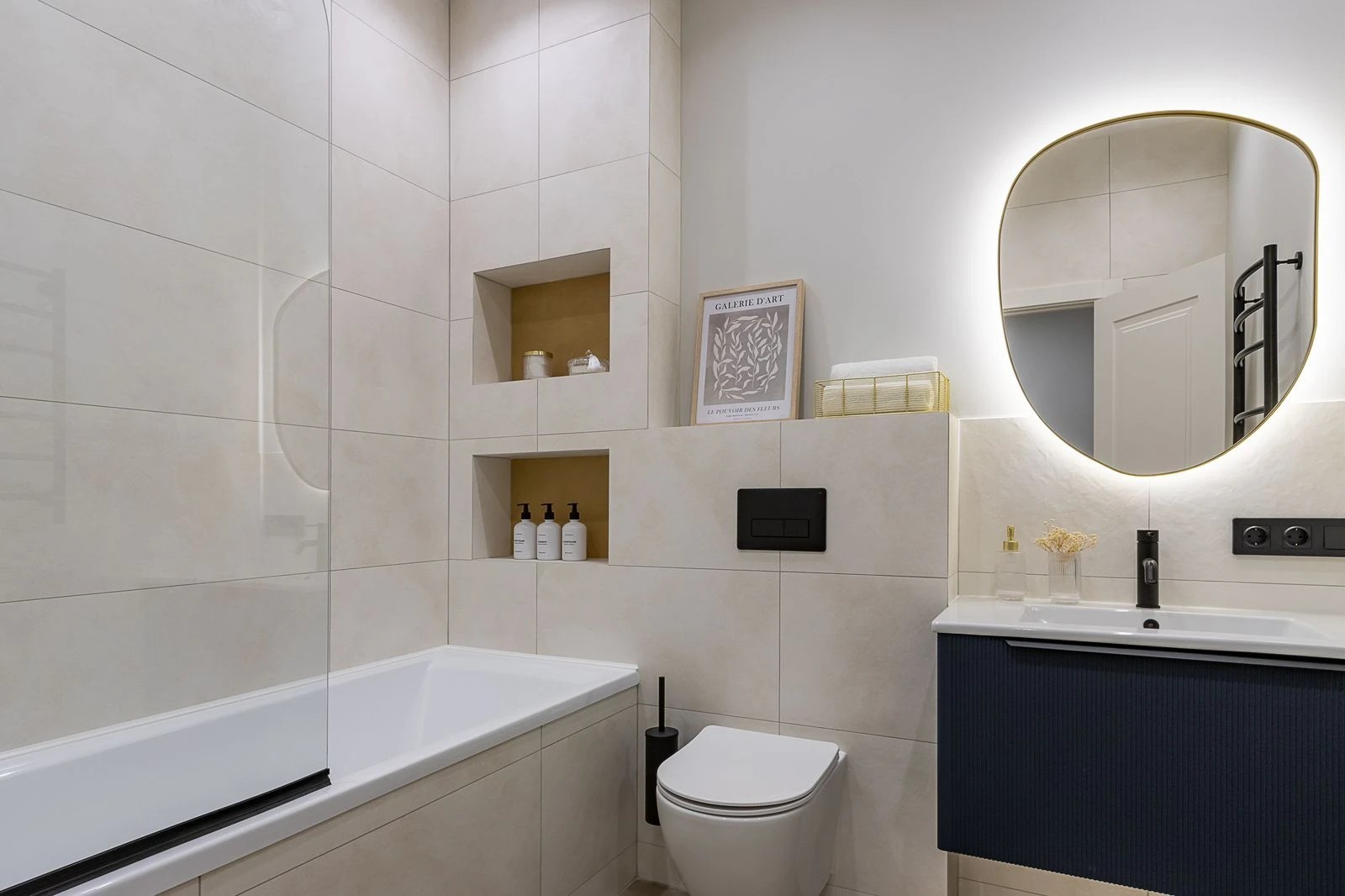 Квартира в светлых тонах