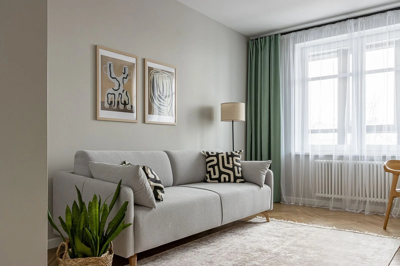 Квартира в светлых тонах