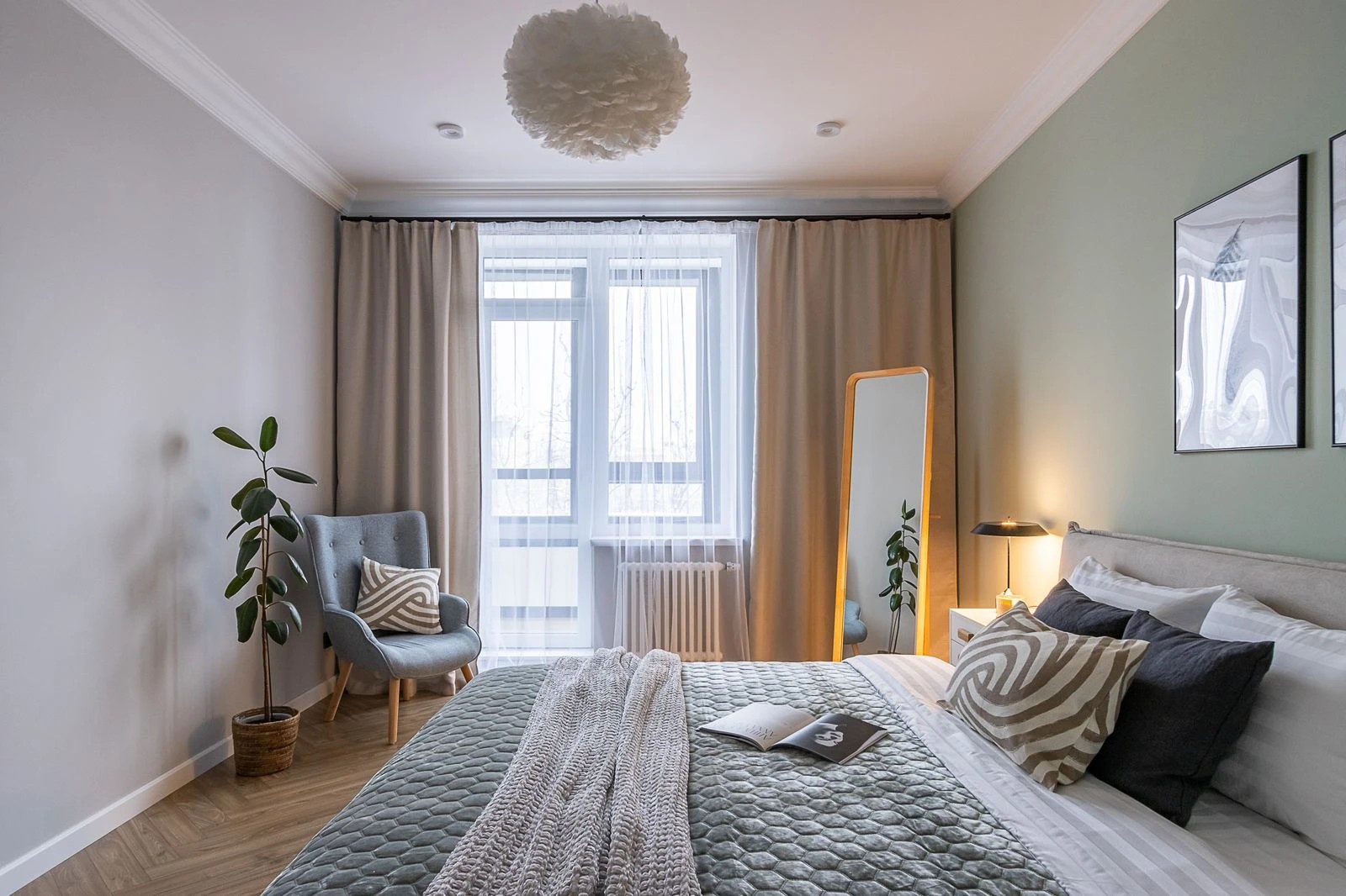 Квартира в светлых тонах