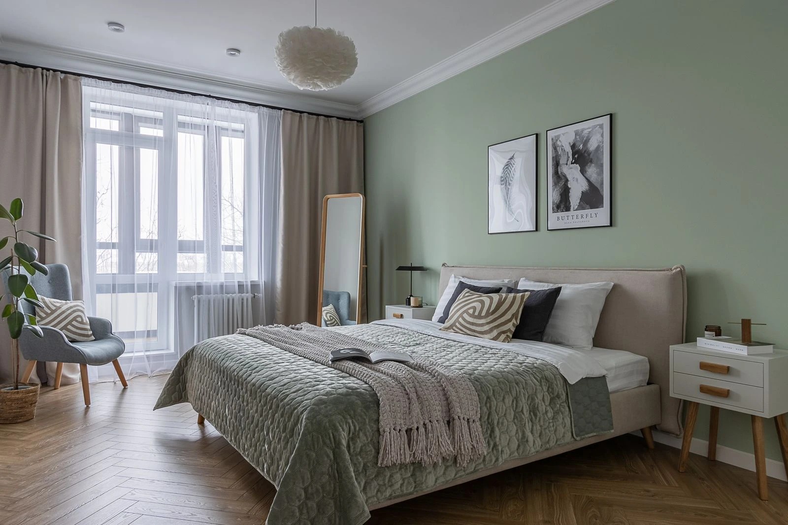 Квартира в светлых тонах