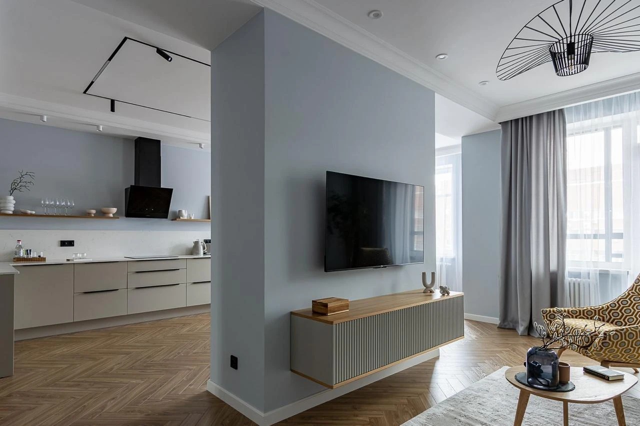 Квартира в светлых тонах