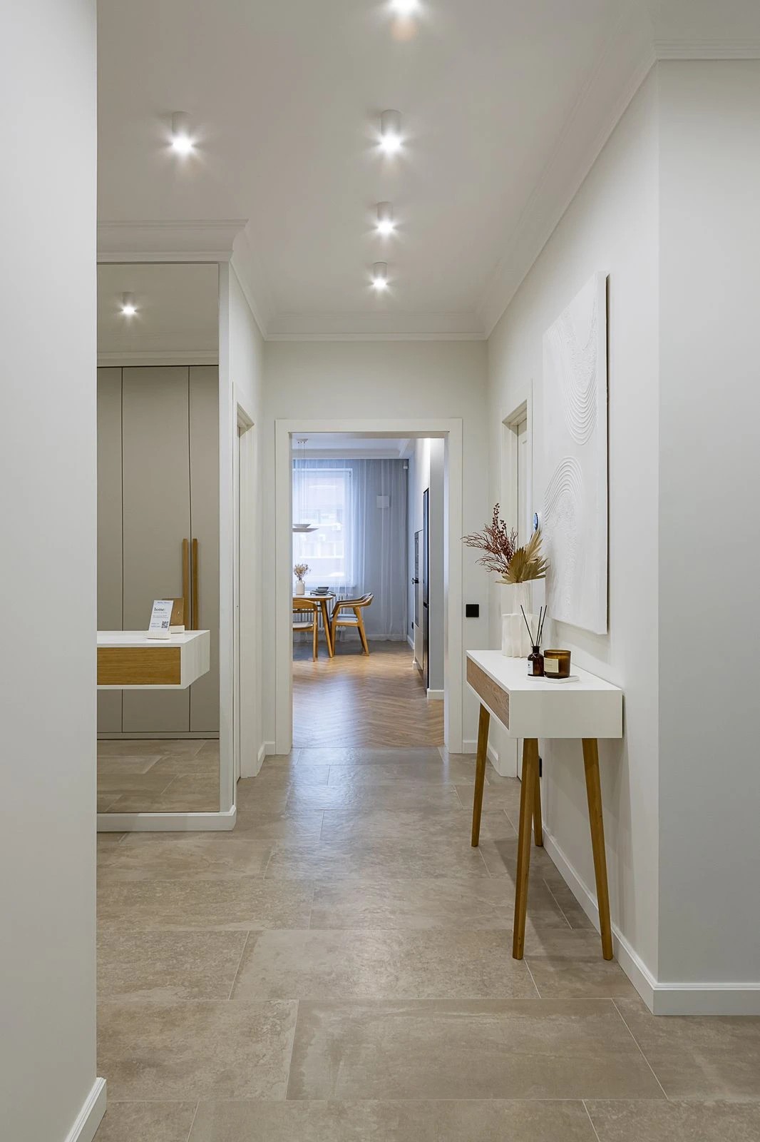 Квартира в светлых тонах