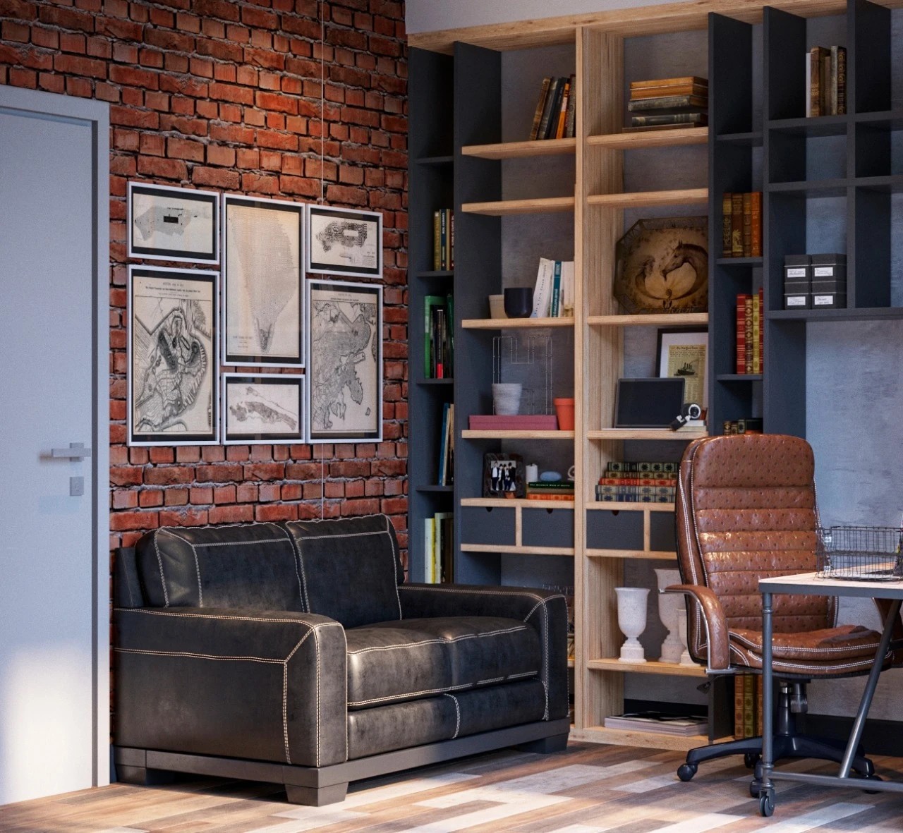 Квартира в стиле Лофт