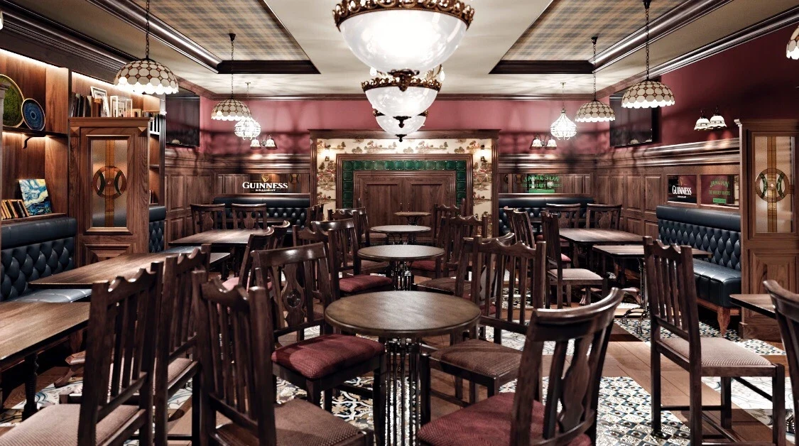 Ирландский ПАБ "Три Бочки"