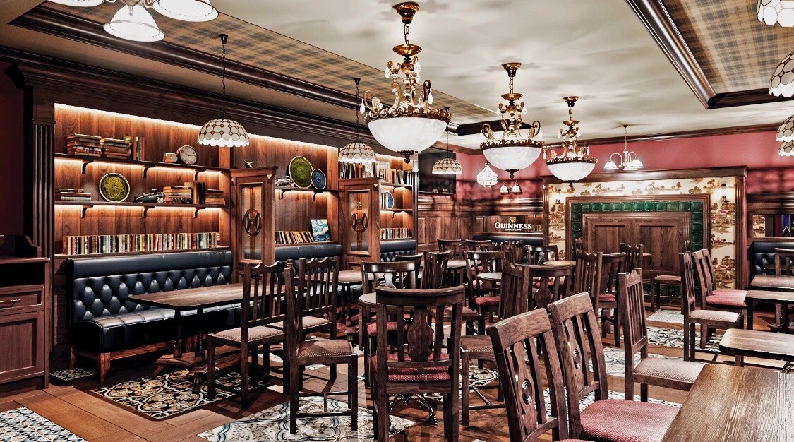 Ирландский ПАБ "Три Бочки"