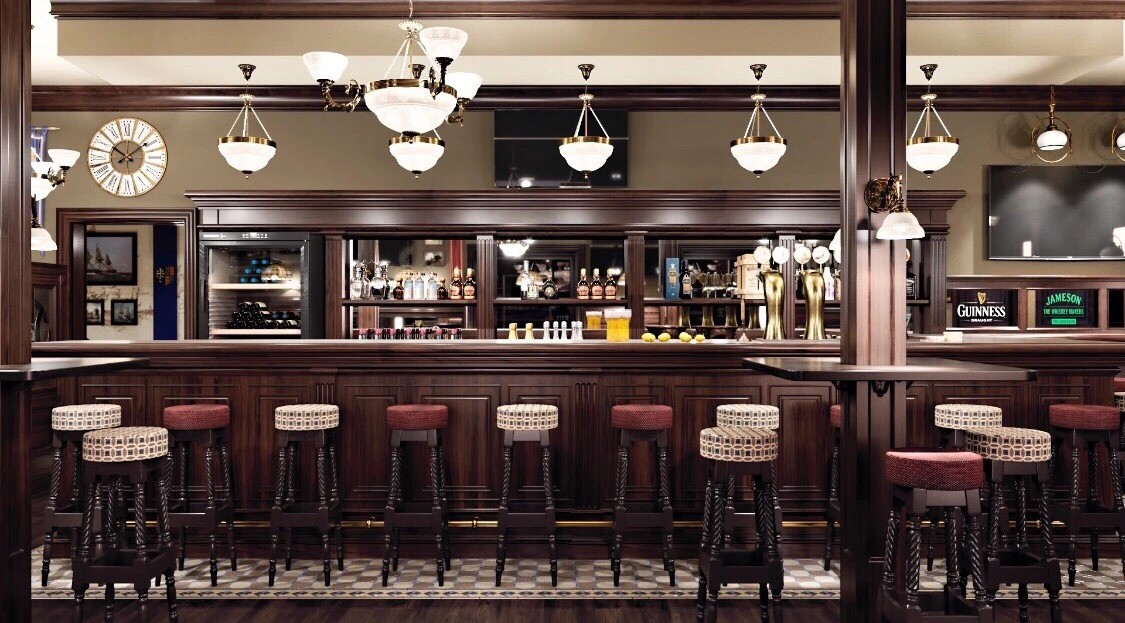 Ирландский ПАБ "Три Бочки"