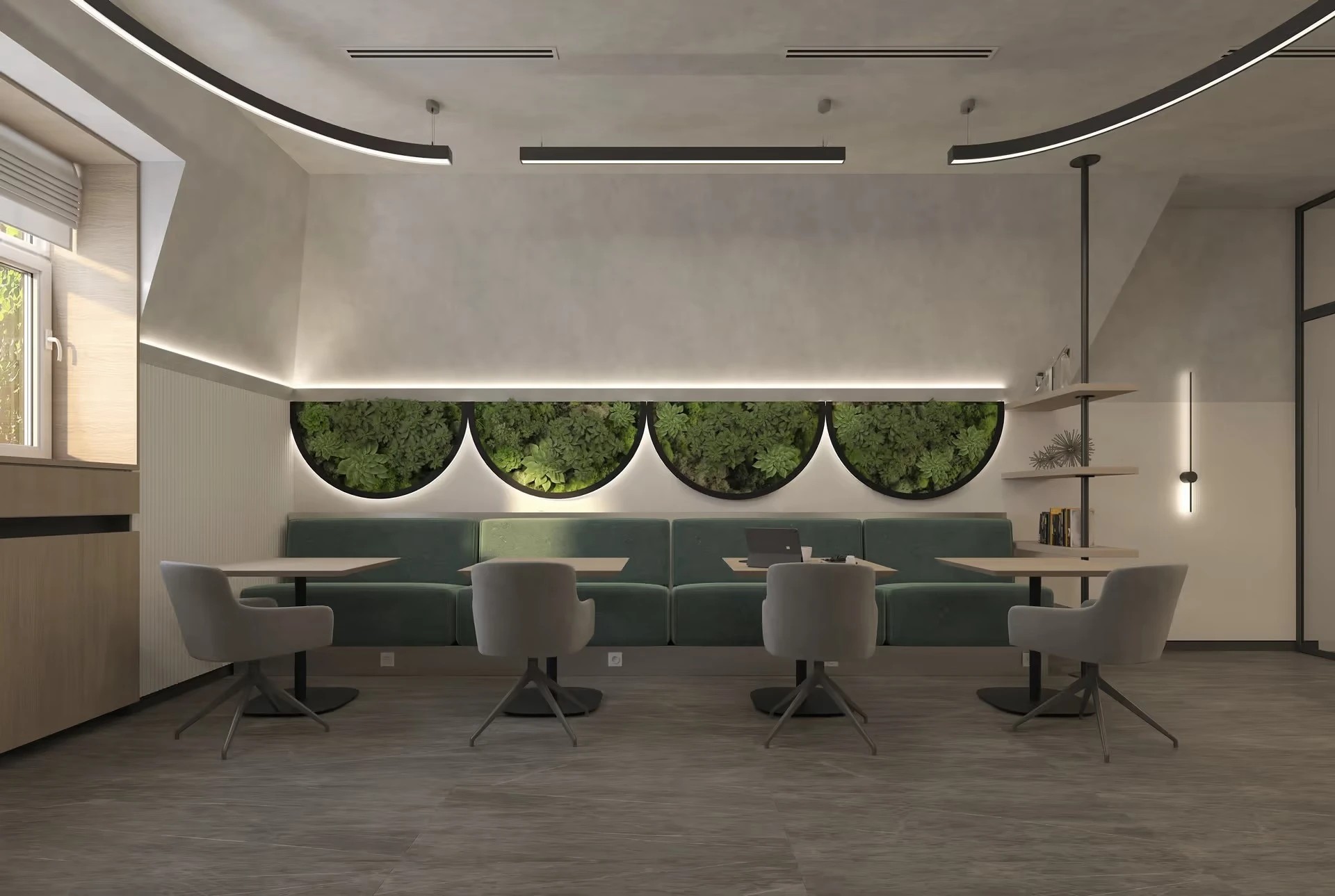 Офис крупной компании