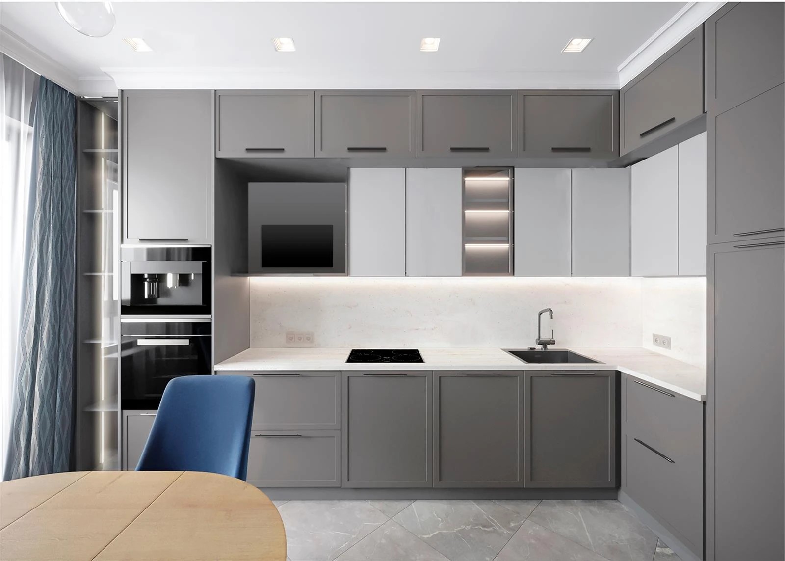 Дизайн-проект квартиры в неоклассическом стиле