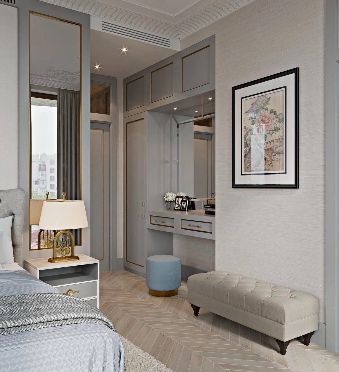 Дизайн проект Спальни