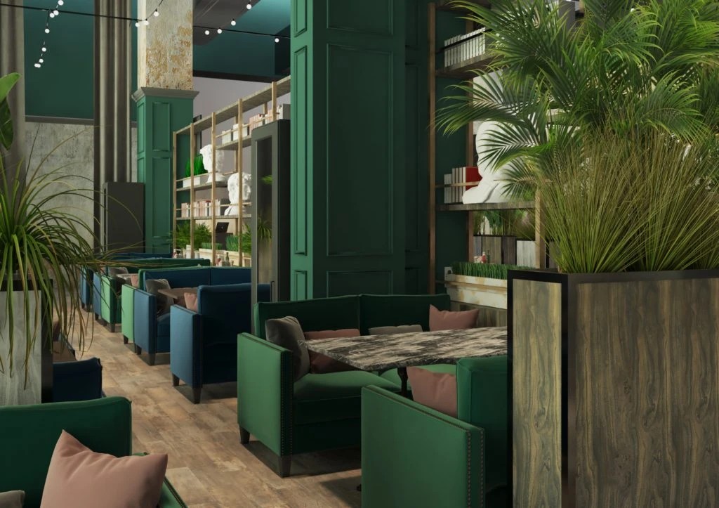 ДИЗАЙН ПРОЕКТ РЕСТОРАНА В ТРЦ «САЛАРИС»