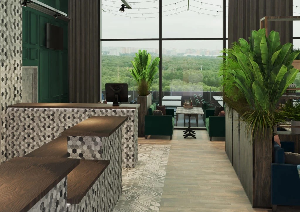 ДИЗАЙН ПРОЕКТ РЕСТОРАНА В ТРЦ «САЛАРИС»