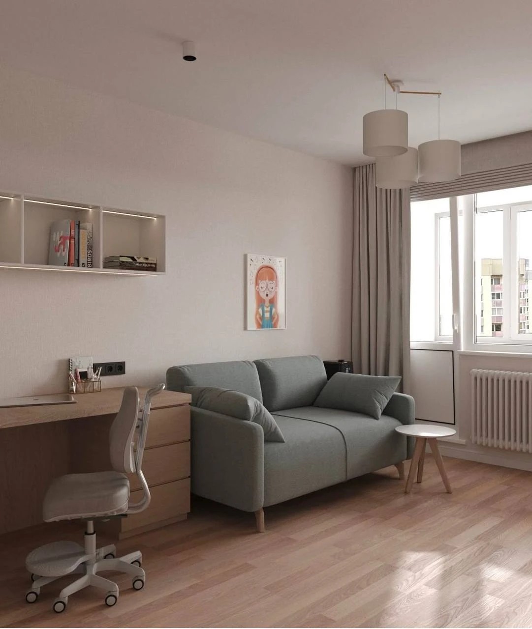 Детская для двух девочек