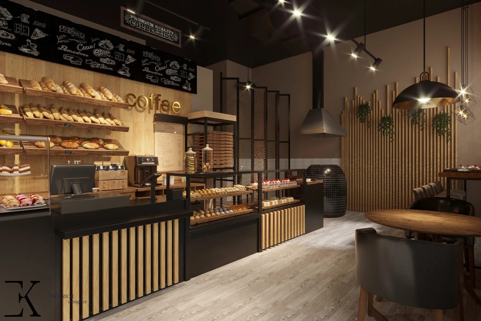 Проект пекарни 48м2