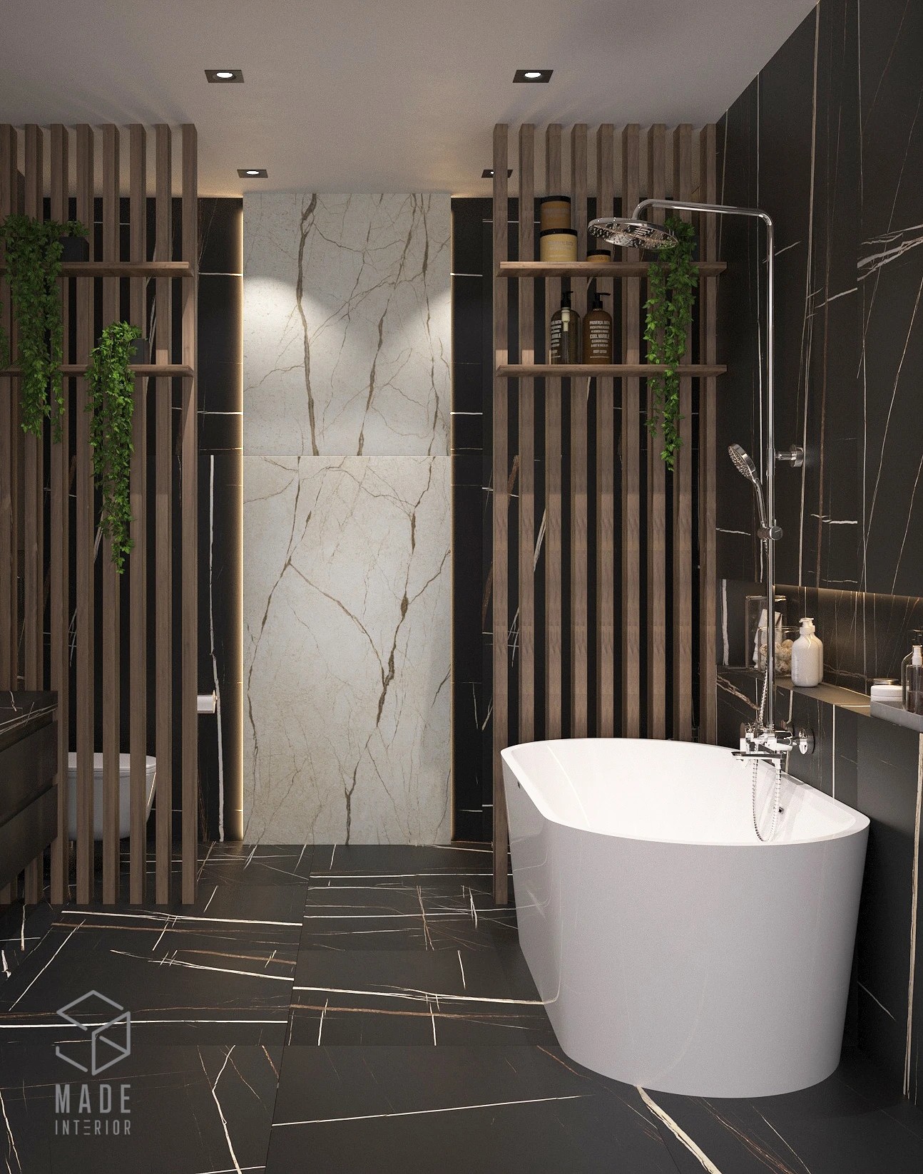 Мастер-спальня загородного дома под Петербургом