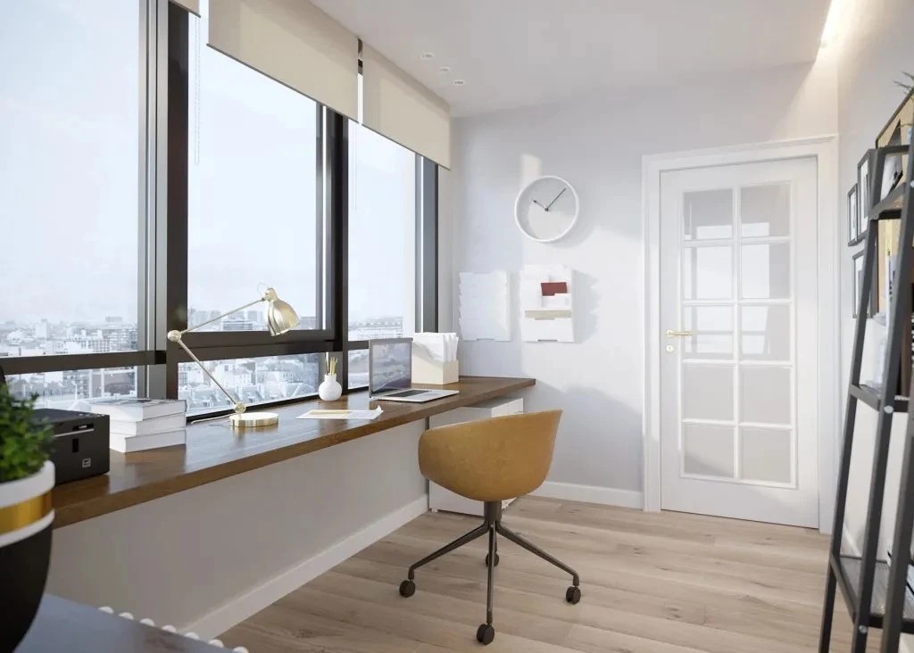 Дизайнерский ремонт евродвушки в Рыбацком