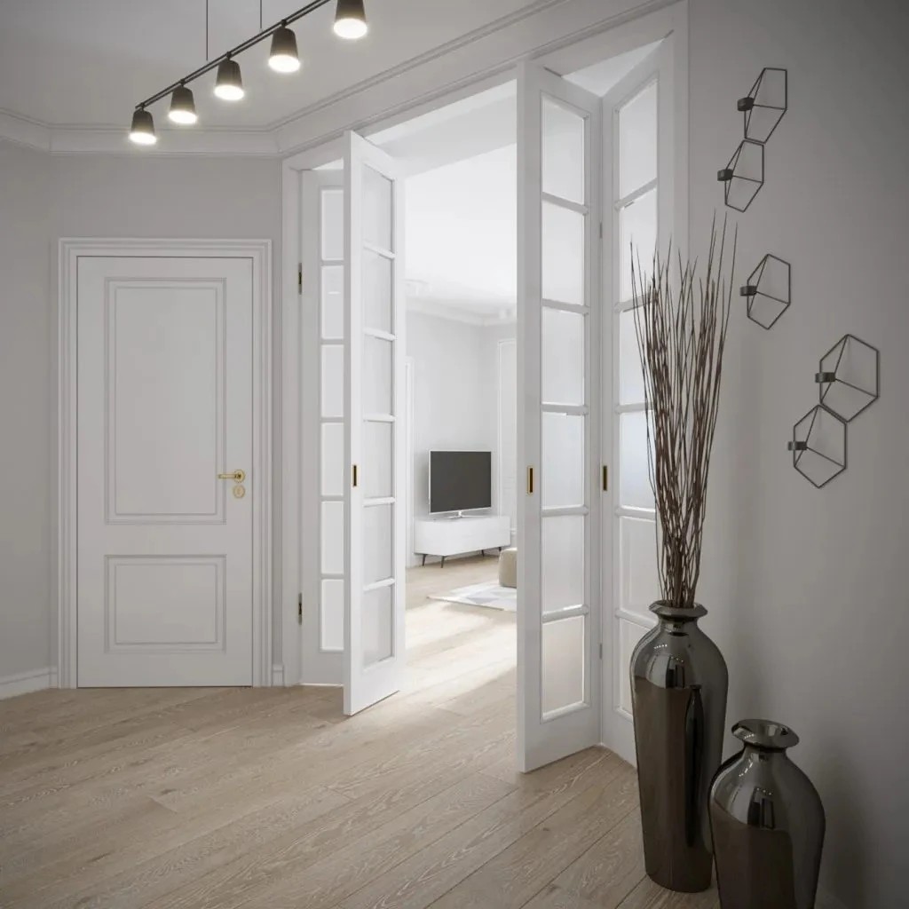 Дизайнерский ремонт евродвушки в Рыбацком