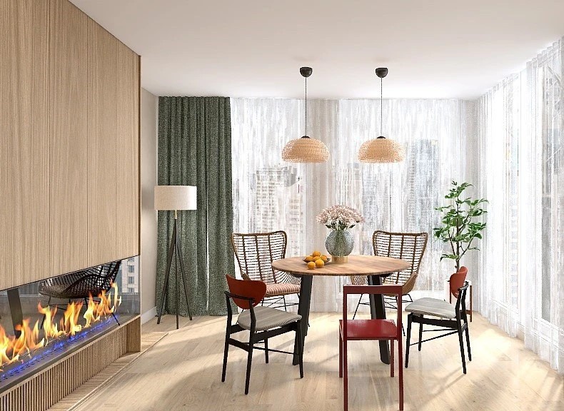 Гостиная и столовая (Петровский о.)