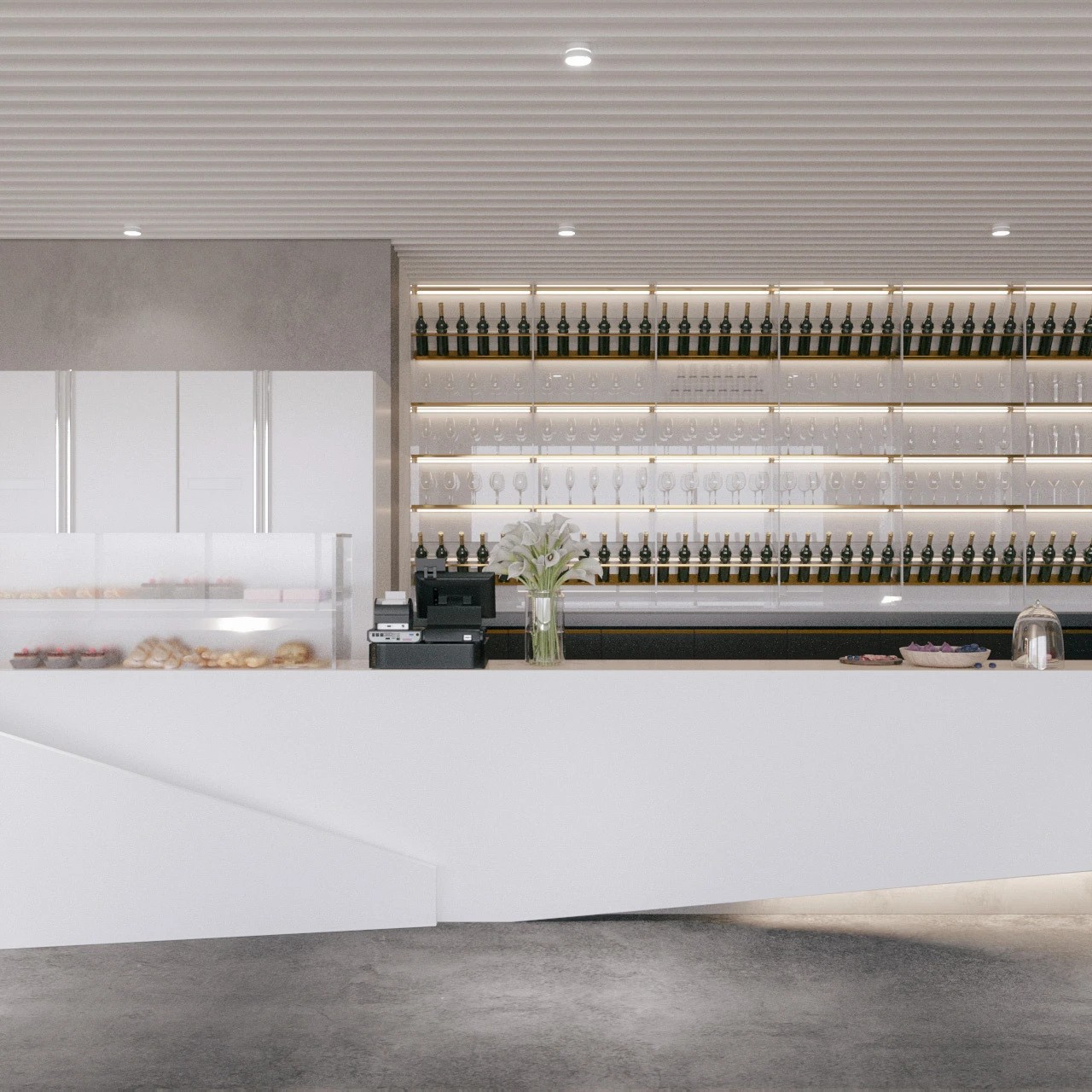 Дизайн-проект панорамного кафе в Москве.