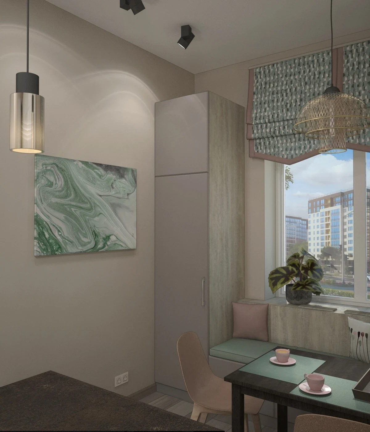 Дизайн-проект однокомнатной квартиры