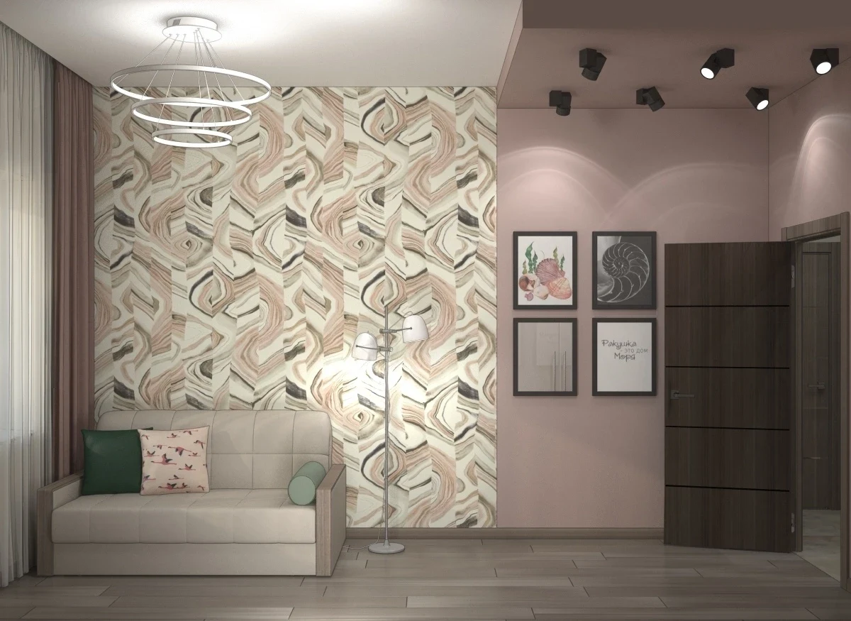 Дизайн-проект однокомнатной квартиры