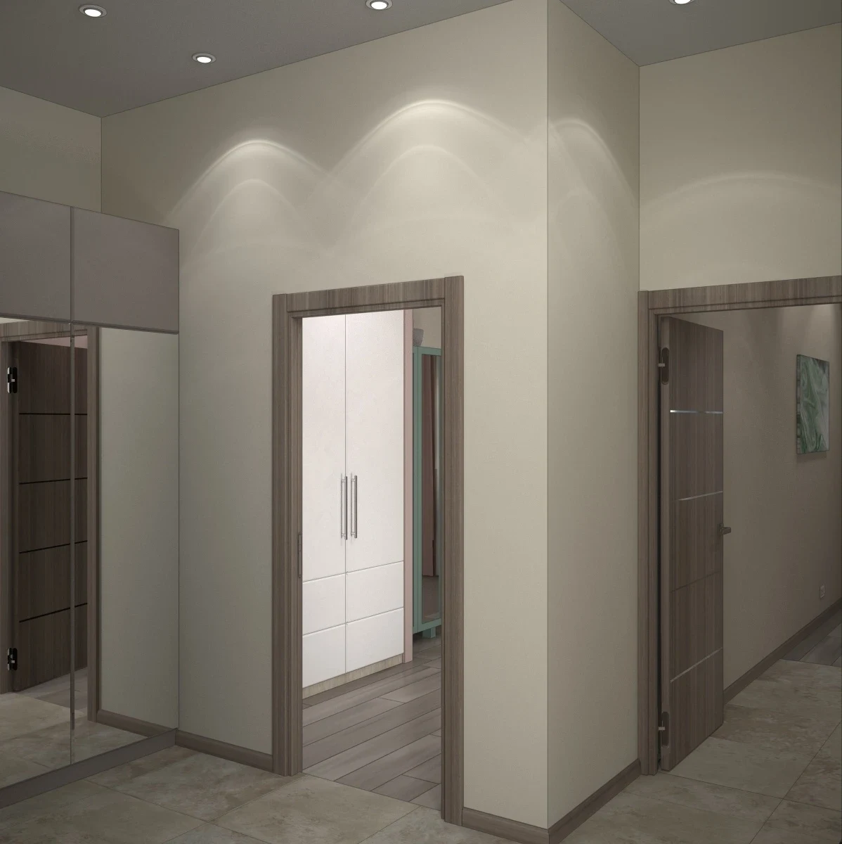 Дизайн-проект однокомнатной квартиры