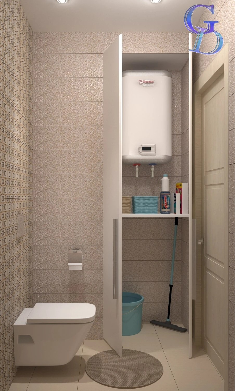 Дизайн-проект двухкомнатной квартиры