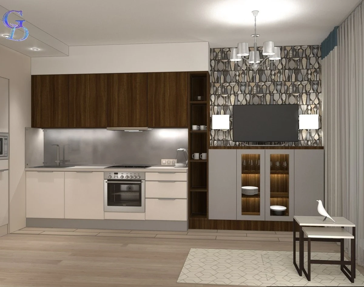 Дизайн-проект двухкомнатной квартиры