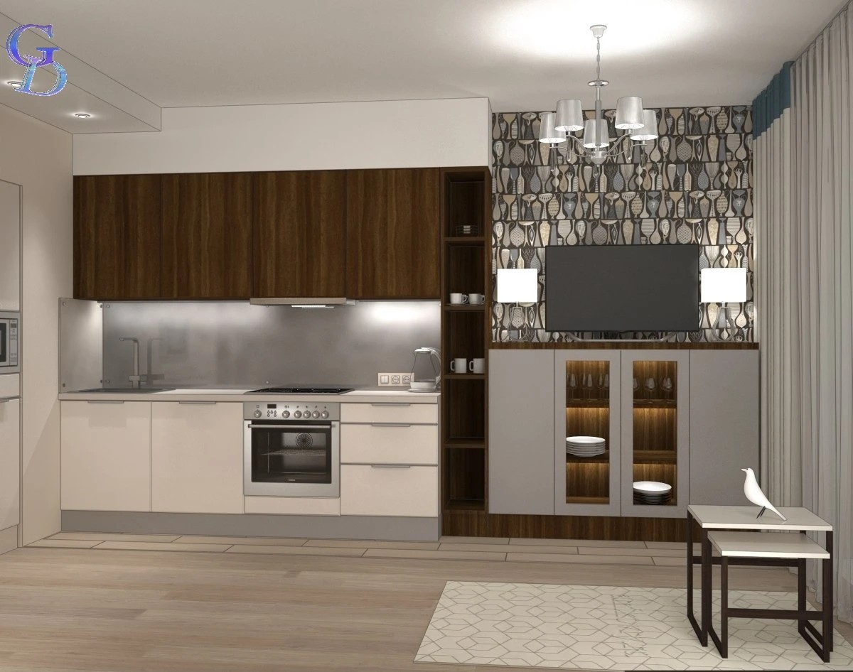 Дизайн-проект двухкомнатной квартиры