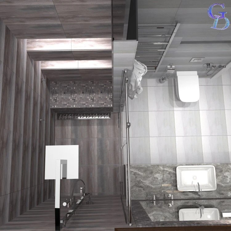 Санузел в загородном доме