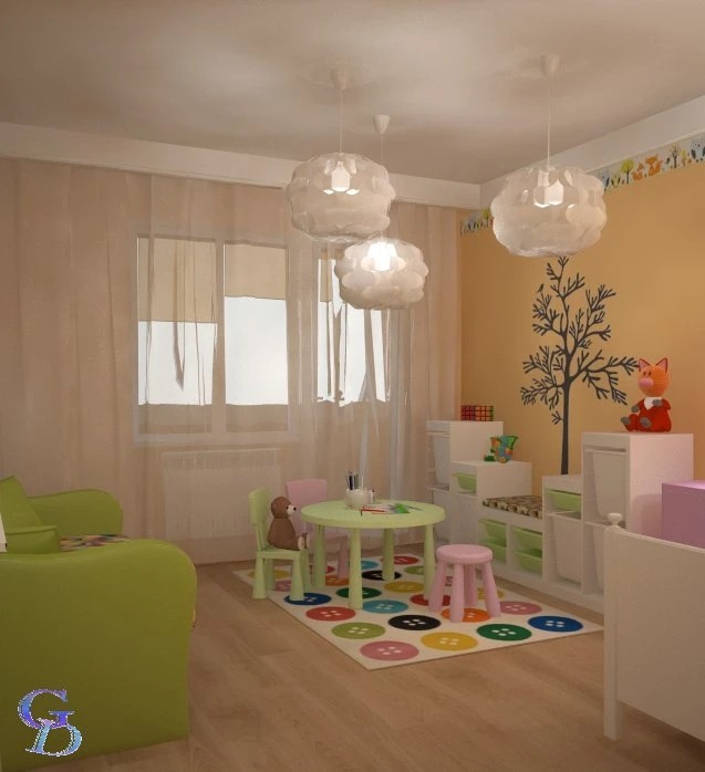 Проект - переделка трехкомнатной квартиры