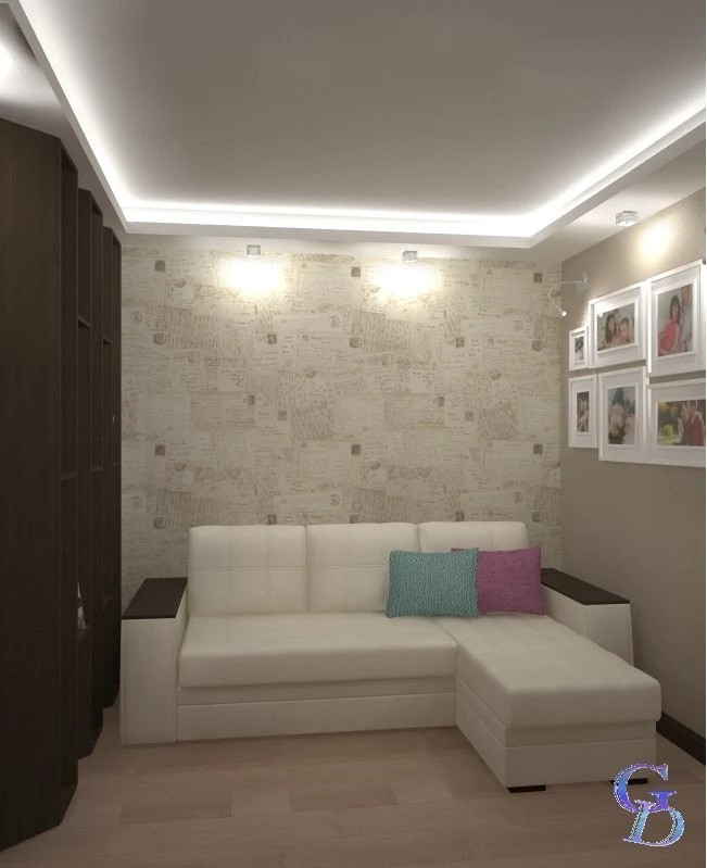 Проект двухкомнатной квартиры