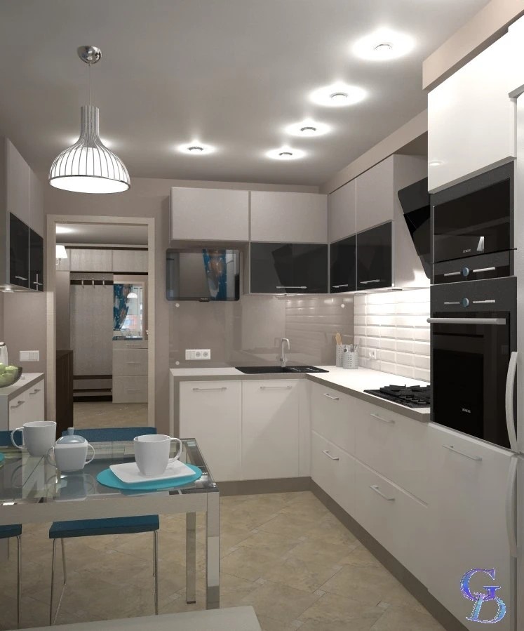 Проект двухкомнатной квартиры